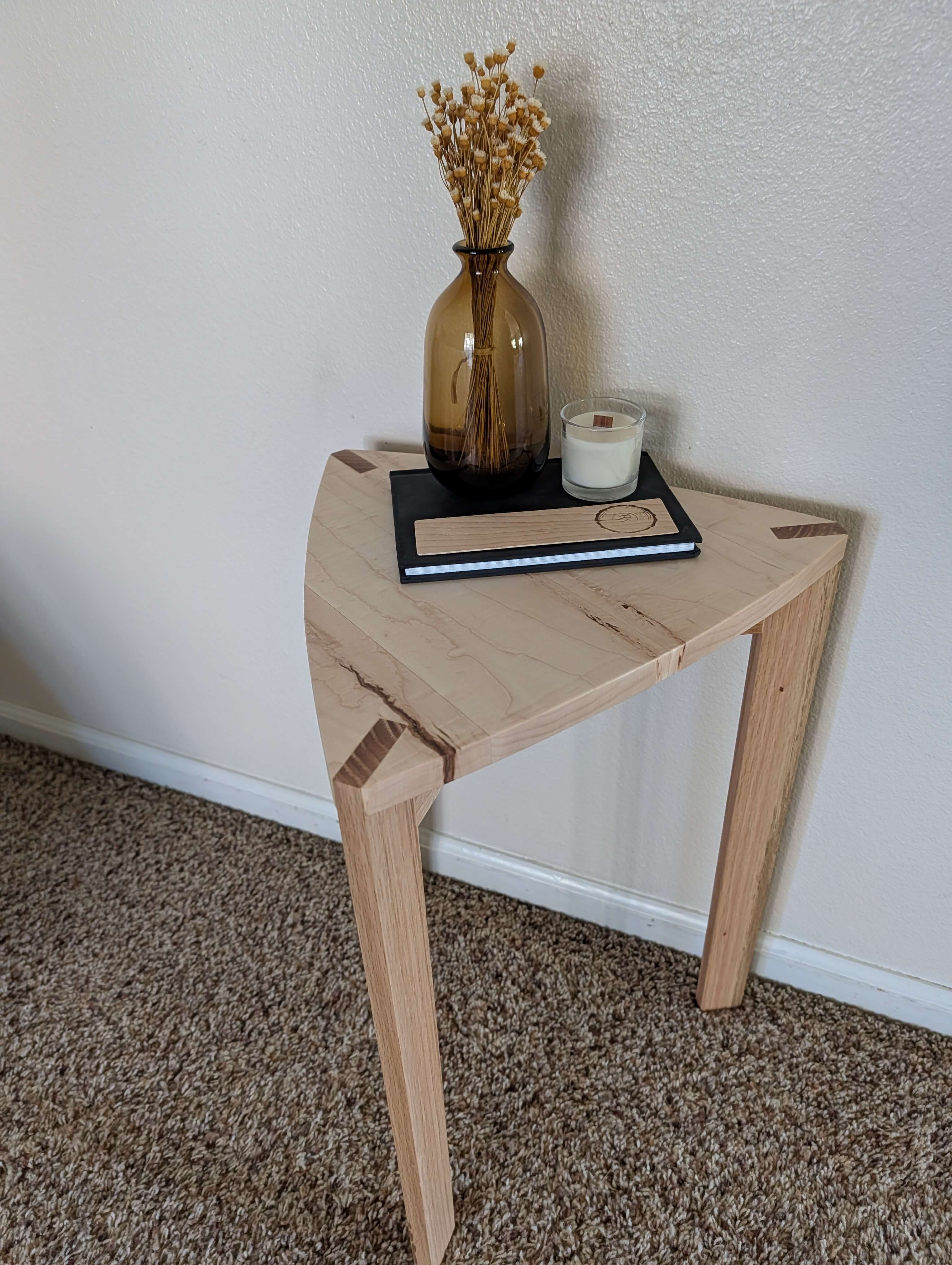 Handcrafted side table